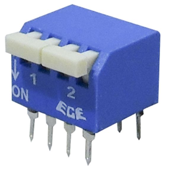 Dip switch 8 PIN 2 poli - EGE Dip switch 8 PIN 2 poli - EGE